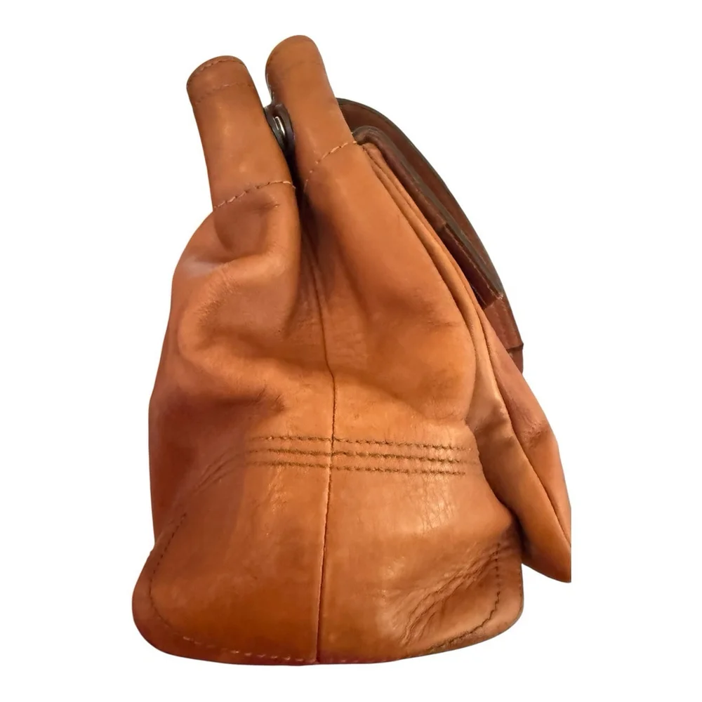 Active Seller!!Coach Soho Y2K Brandy Leather Purse Shoulder Bag Retro - Picture 8 of 14